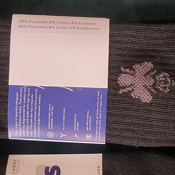 Bombas 5 Pair Bundles Black Crew Socks Adult Small or Adult Medium or Large NWT - Picture 7 of 7